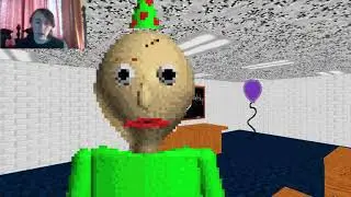 Playing Baldi's Basics 1 Year Birthday Bash 3 Years Later (Unreleased Video)