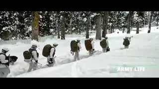 Rashtriya Rifles Guarding The valley 🥶