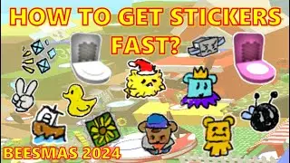 HOW TO GET STICKER FAST*BEST METHOD* [] BEE SWARM SIMULATOR [] ROBLOX