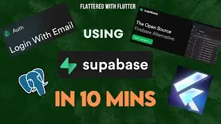 Using Supabase Services in Flutter | CRUD Operations in Postgres | Storage | Sign-In@aseemwangoo