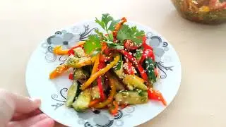 Овощной салат в который вы влюбитесь
