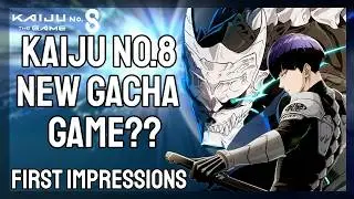 Genshin Player Tries Kaiju No 8: The Game! (Reaction)