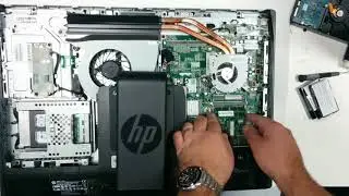HP 8300 AIO disassembly - how to change hard disk & ram