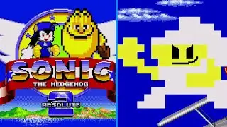 Pac-Man 2 Absolute (Sonic 2 Absolute Mod) - Full Longplay with All Chaos Emeralds