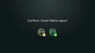 Conform: Smart Media import in Mistika Boutique