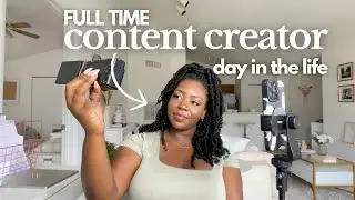 Behind the Scenes: Spend the day with a full-time content creator