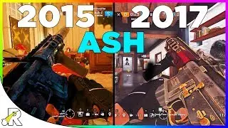 Ash, 2015 vs 2017 - Rainbow Six: Siege