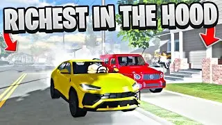 I BECAME THE RICHEST IN THE HOOD IN THIS NEW FLORIDA ROBLOX HOOD GAME