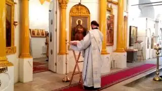Фрагменты службы на Крещение Господне (Богоявление)