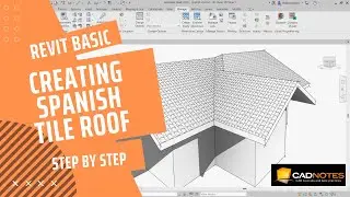 Creating Spanish Tile Pattern for Roof