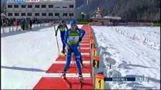 YURJEVA v NEUNER Women 12 5 km Mass Start 2009