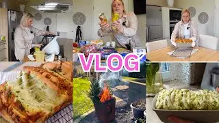 VLOG🇩🇪: ГОТОВЛЮ СПАГЕТТИ🍝ХЛЕБ ОБЪЕДЕНИЕ 😋Закупка продуктов