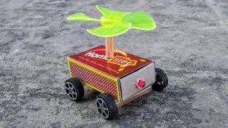 How To Make Match Box Helicopter Car At Home