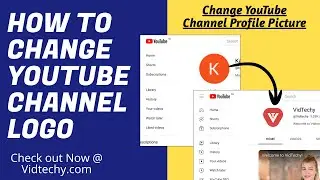 how to change logo of youtube channel
