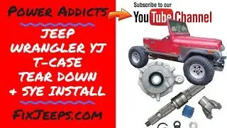 Jeep Wrangler YJ SYE - Slip yoke Eliminator Install 