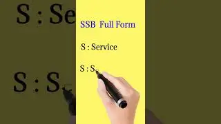 S.S.B  Full form |  Full form of SSB | #fullform