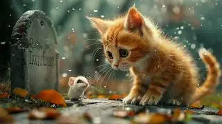 Will cat and mouse stay together forever  #ai #chatgpt#cat#catlover #cute