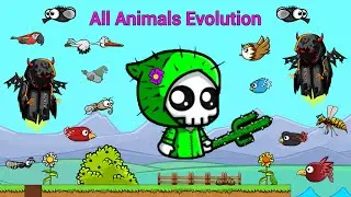 All Animals Evolution With Epic Cactus Reaper (EvoWorld.io)