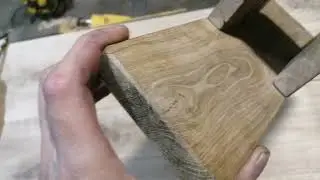 Брутальный светильник из дерева