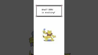Abra Evolves! - Pokemon Evolution Animation 