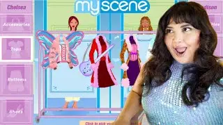 making outfits on MYSCENE *nostalgia AF*