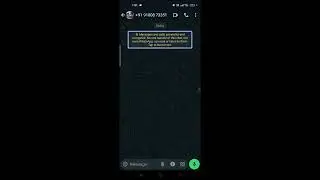 WhatsApp update  How to put a message on WhatsApp without saving the number in our mobile Telugu