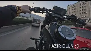 TEKERDE GEÇTİM DURAN TRAFİKTE 100+ KMH ! YARDIRMACA TEKER MAKAS