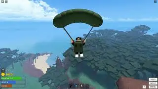 ЛЕТАЮ НА ПАРАШЮТЕ Roblox Survival Island 👀🛸🌊