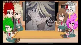 Bnha react to Denki as Kazutora from Tokyo revengers 2/2