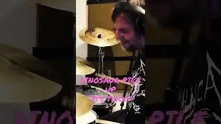 DINOSAUR PILE UP - ‘IT’S TRICKY’ - DRUM COVER / For my daughter Aurora, who loves this song.