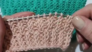 Kolay hırka yelek atkı modeli - selanik örgüye alternatif