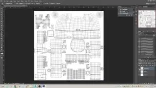 UV Export to Photoshop from Maya