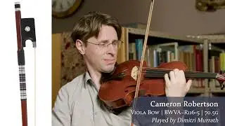 Cameron Robertson viola bow "N.R. Maire" model / Dimitri Murrath / at the Metzler Violin Shop