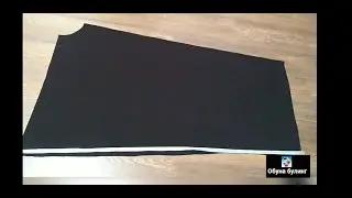 КАПЮШОНЛИ АБАЯ БИЧИЛИШИ. KAPYUSHONLI ABAYA BICHISH.