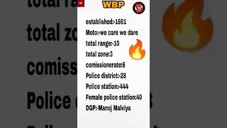 West Bengal Police details 