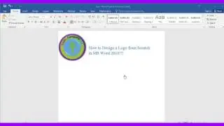 How to design a logo in Microsoft Word