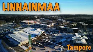 Tampere drone 4K, Linnainmaa, Finland