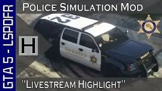 GTA V: LSPDFR 0.2a 
