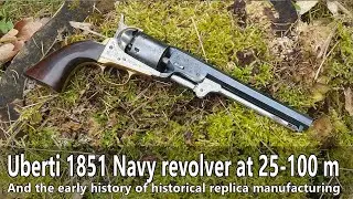 1851 Navy .36 revolver at 100 meters? - the early history of replica gunmaking