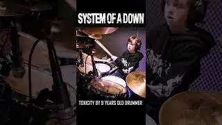 System of a Down - 8 year old drummer - drum cover