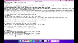 How to Install Java JDK on Mac and set JAVA_HOME