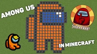 how to make a character from Among Us in minecraft