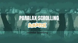 Parallax Background in Scratch 3.0 , Under 5 min - Absolute for beginners. Scratch Beginners Project