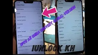 OPPO A5 CHINA Full Convert to Global Version