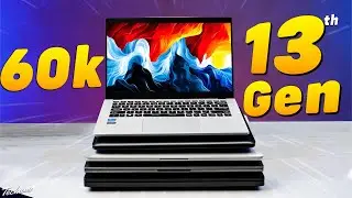 [ NEW LAUNCH ] Top 5 Best Intel 13th Gen Laptops Under 60000🔥RTX 3050🔥i7 13th Gen🔥Laptop Under 60000