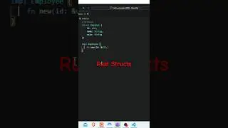 Rust Lang: Rust Struct 