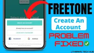 FreeTone Create An Account Problem Fixed 2023 | How To Get Free USA Phone Number For WhatsApp