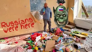 RUSSIAN ORCS LIVED HERE 🇺🇦 UKRAINIAN KINDERGARTEN.