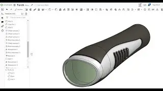 Model torch in Onshape 