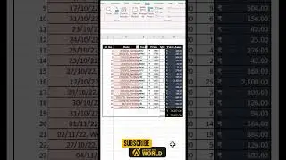 FREEZE ROW AND COLUMN EXCEL TRICK 